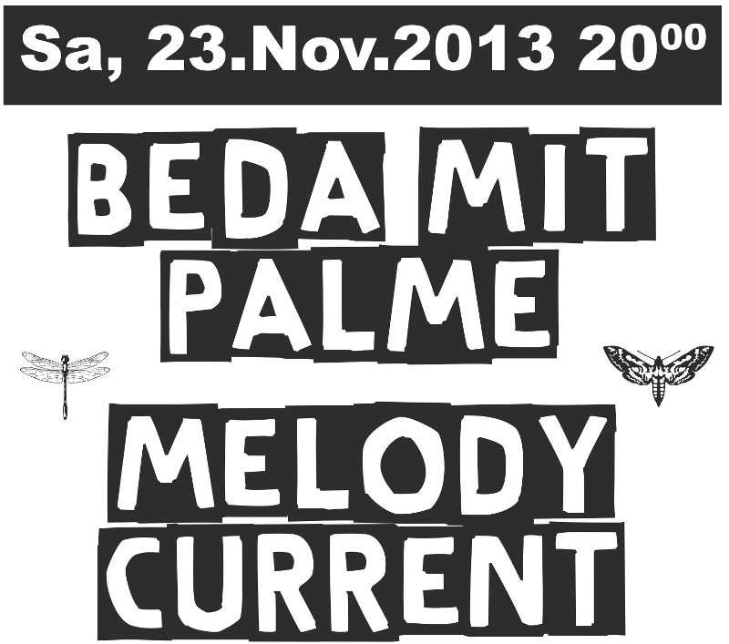 MelodyCurrent und Beda mit Palme