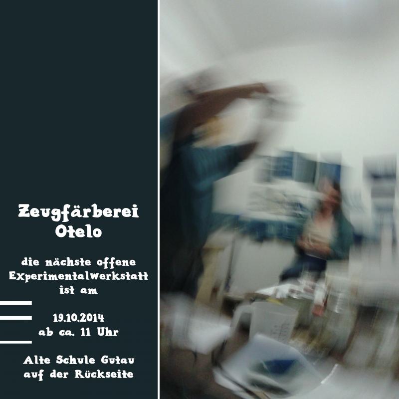 Experimentalwerkstätte Zeugfärberei