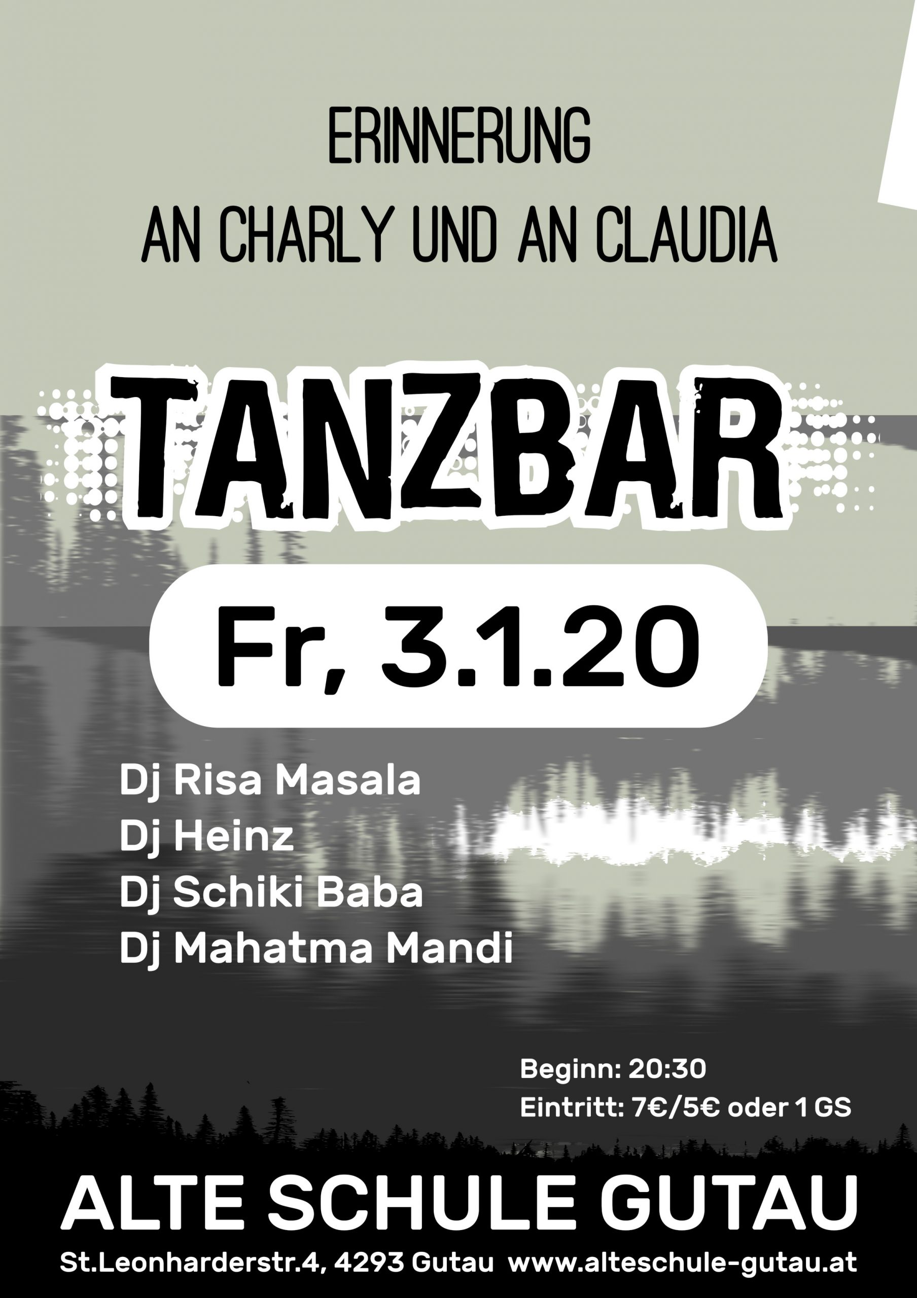 Tanzbar (Erinnerung an Charly und an Claudia)
