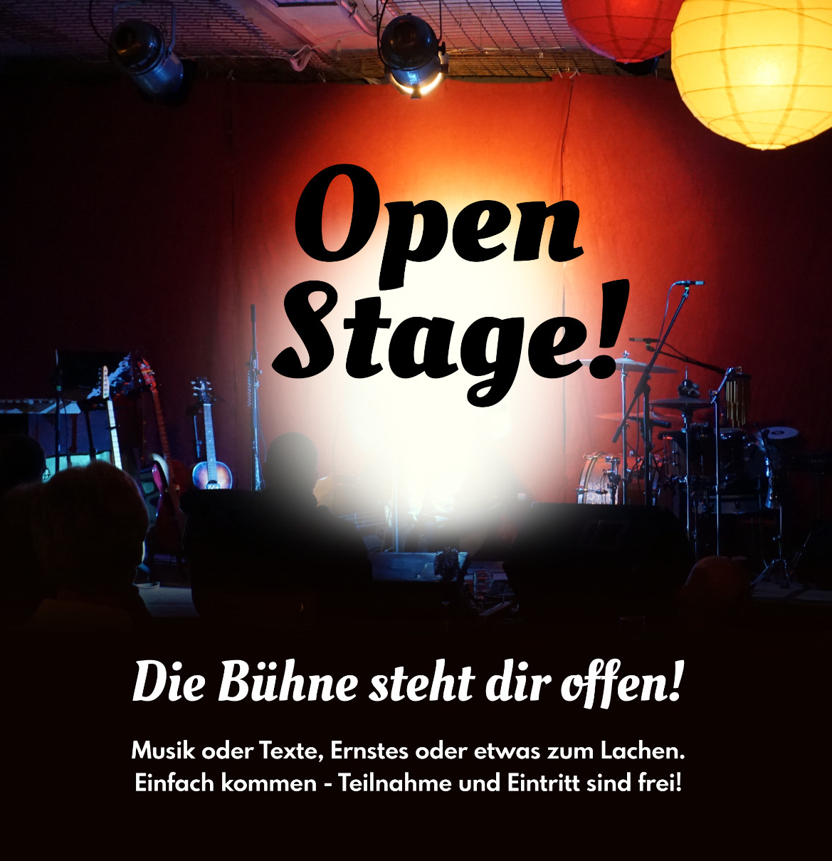 Sa, 11.11.23 | Open Stage!