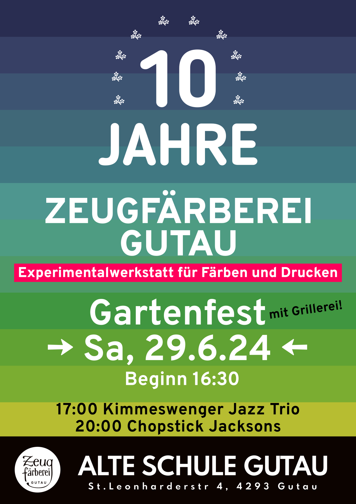 Sa 29.6.24 | 10 Jahre Zeugfärberei