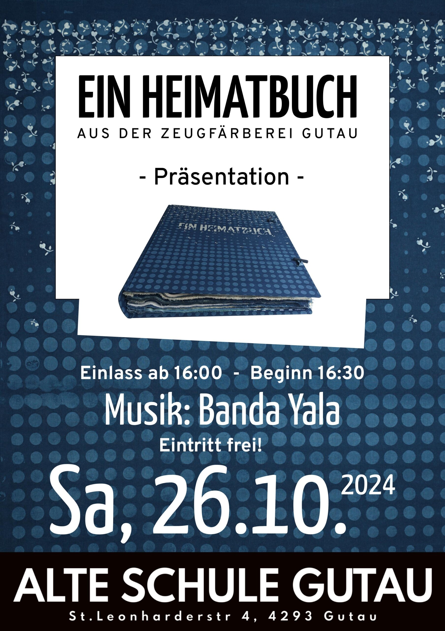 Sa, 26.10.24 | Ein Heimatbuch
