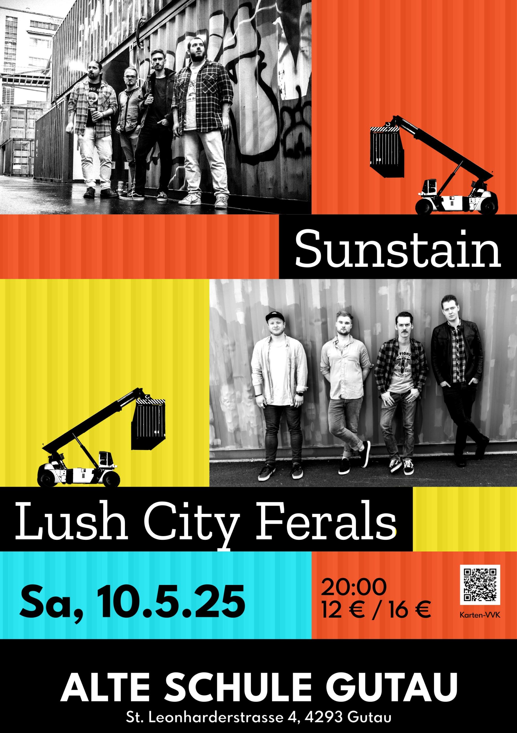 Sa, 10.5.25 | Sunstain & Lush City Ferals