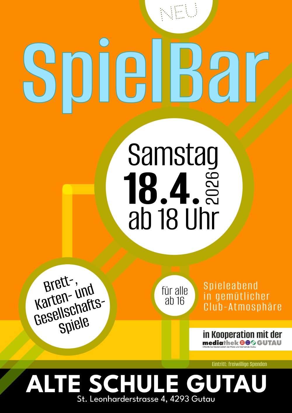 Sa, 18.4. | SpielBar