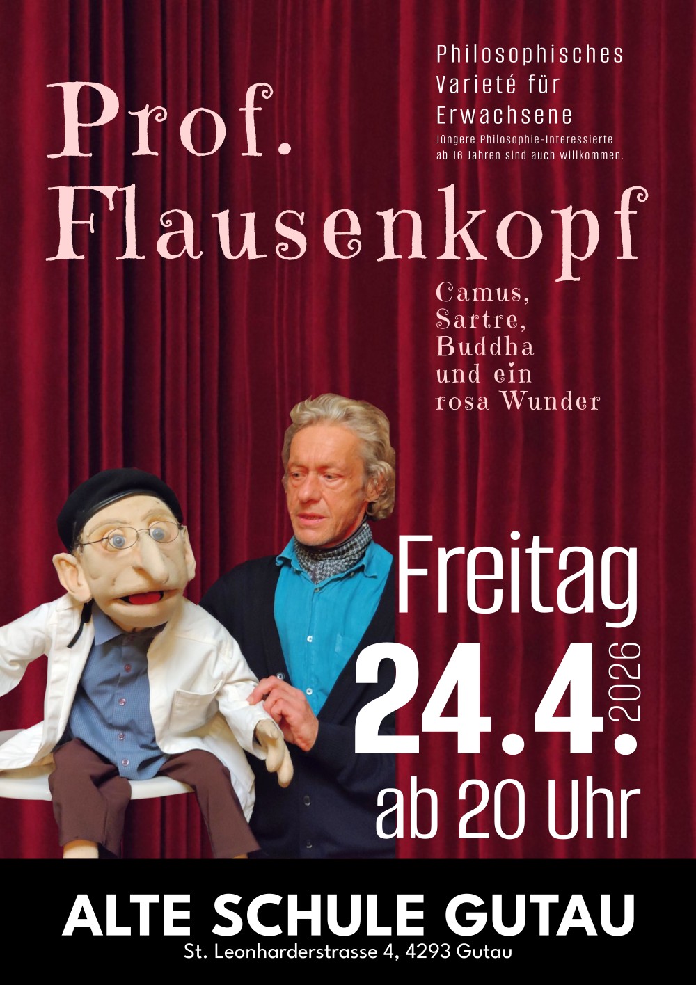 Fr, 24.4. Philosophisches Varieté