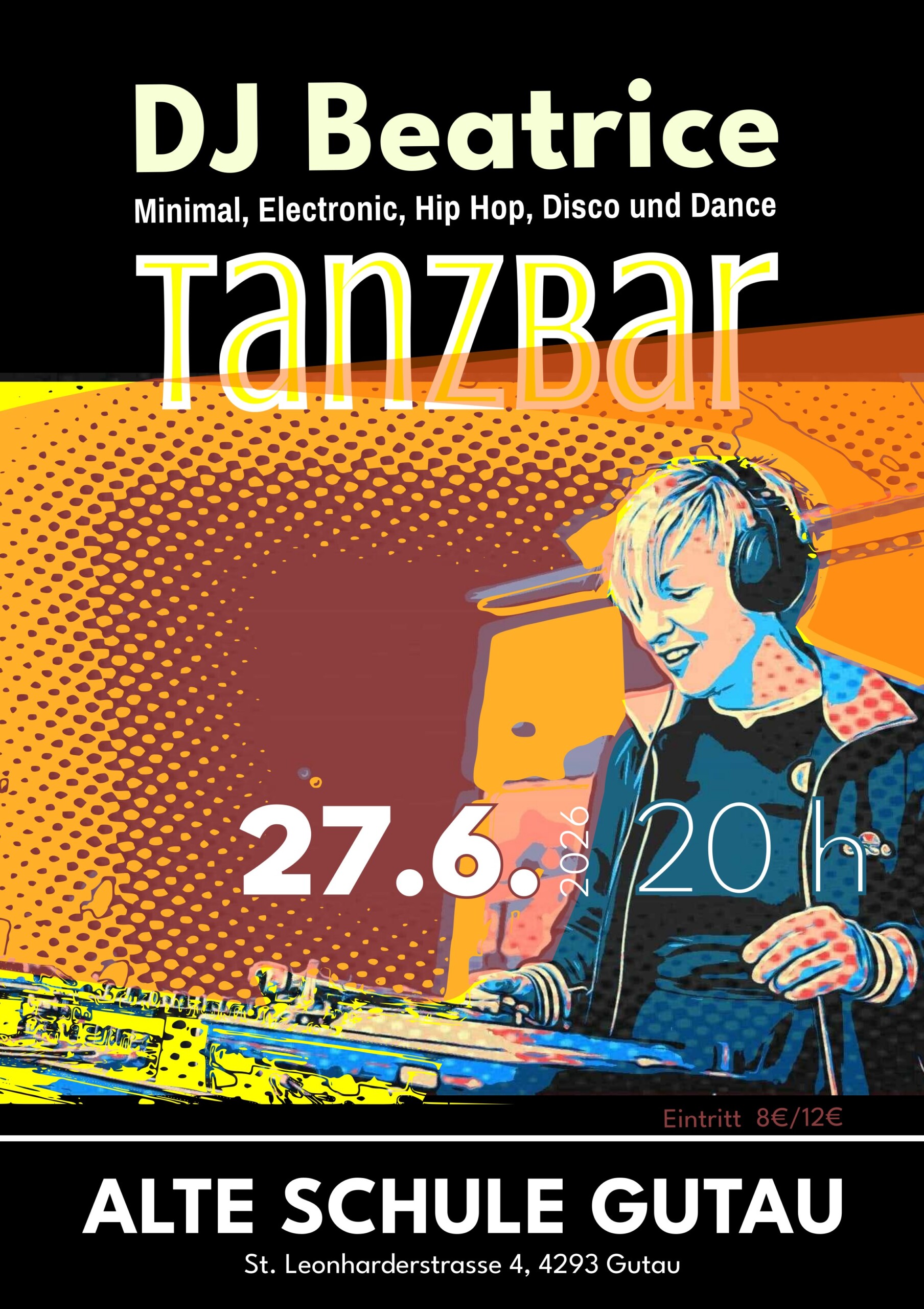 27.6. | TanzBar mit DJ Beatrice